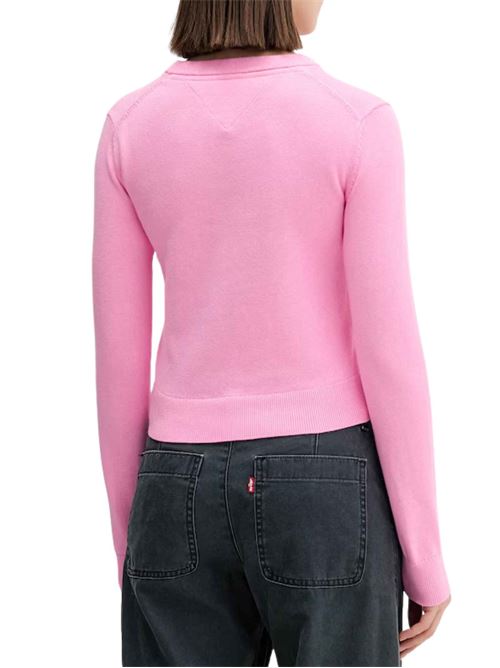 Maglione in cotone con logo Tommy Jeans | DW0DW22930TOU